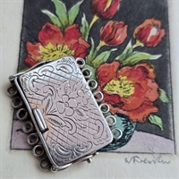soelv-kasselaas-fint-cicileret-7-raekker-930s-vintage-laas-